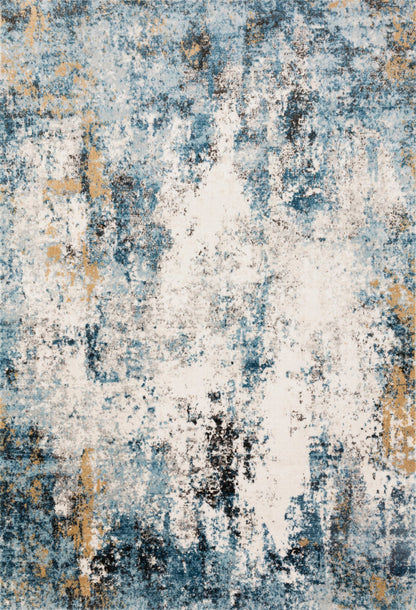 The Rug Corner Loloi II Alchemy Denim / Ivory