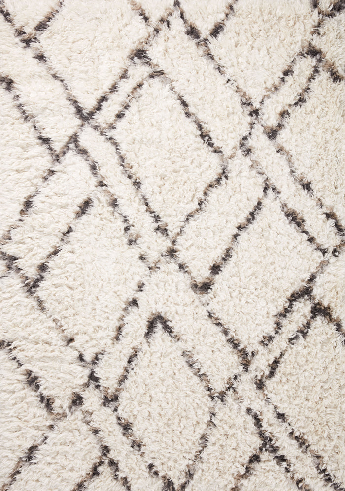 The Rug Corner Angela Rose x Loloi Angela Rose - Amira Ivory / Bark Area Rug