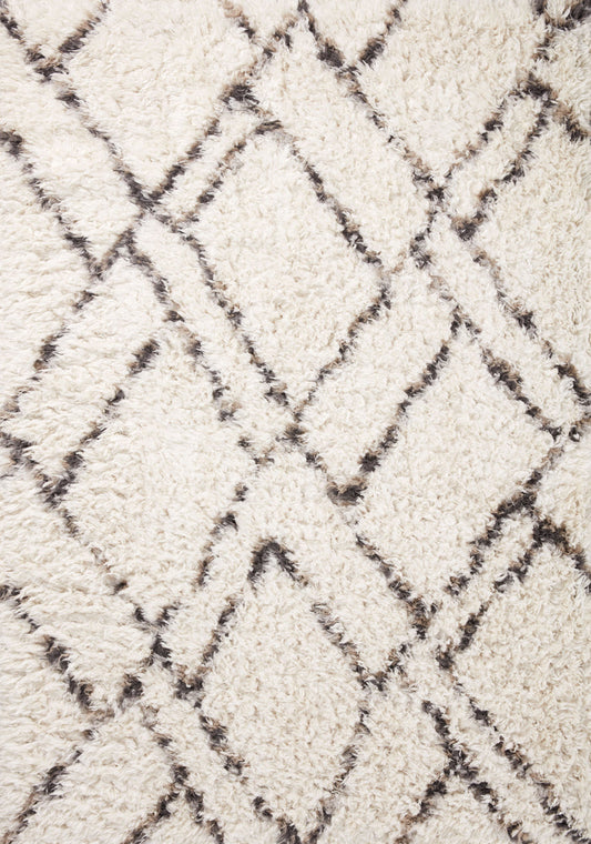 The Rug Corner Angela Rose x Loloi Angela Rose - Amira Ivory / Bark Area Rug