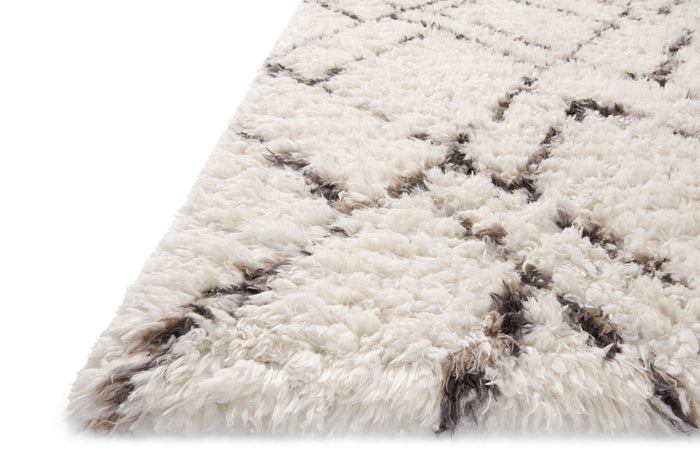 The Rug Corner Angela Rose x Loloi Angela Rose - Amira Ivory / Bark Area Rug