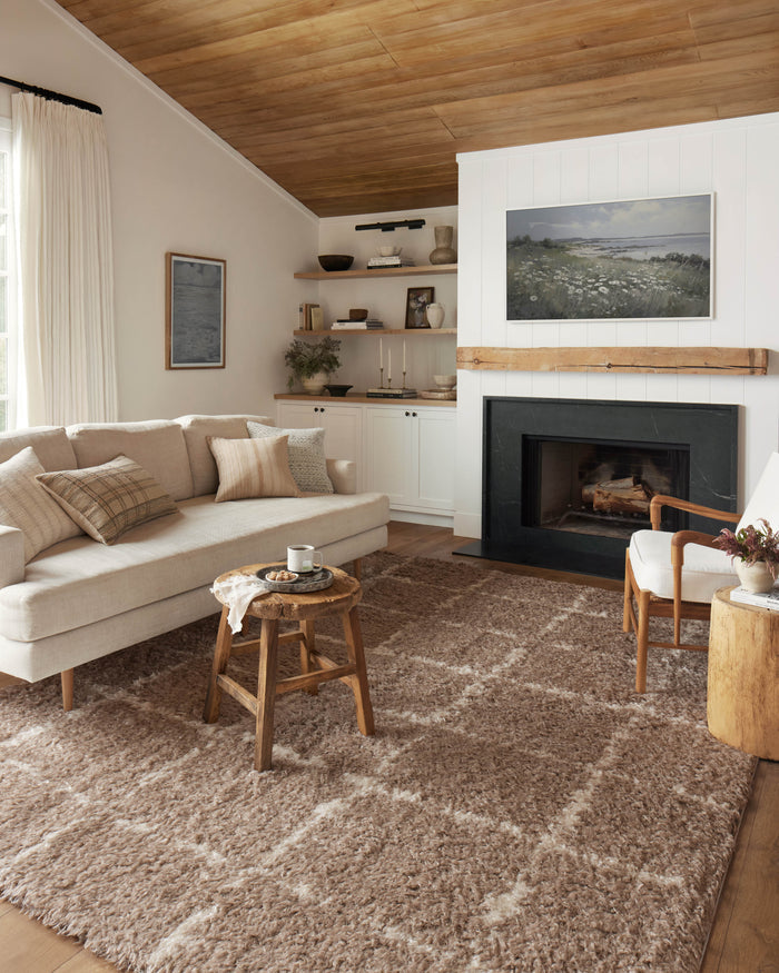 The Rug Corner Angela Rose x Loloi Angela Rose - Amira Khaki / Ivory Area Rug