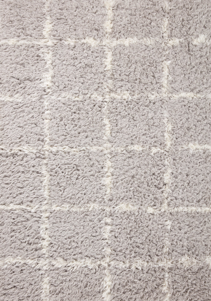 The Rug Corner Angela Rose x Loloi Angela Rose - Amira Silver / Ivory Area Rug