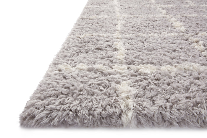 The Rug Corner Angela Rose x Loloi Angela Rose - Amira Silver / Ivory Area Rug