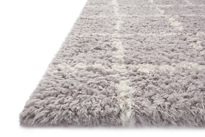 The Rug Corner Angela Rose x Loloi Angela Rose - Amira Silver / Ivory Area Rug