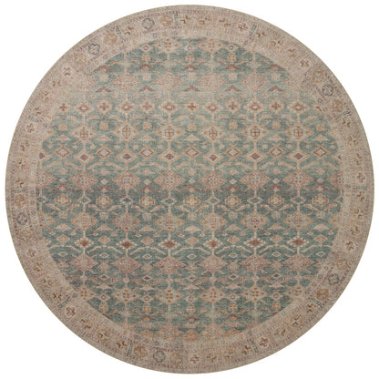 The Rug Corner Angela Rose x Loloi Angela Rose - Aubrey Aqua / Sand Area Rug