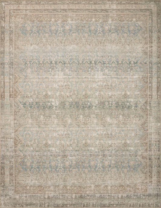 The Rug Corner Angela Rose x Loloi Angela Rose - Aubrey Jade / Natural Area Rug