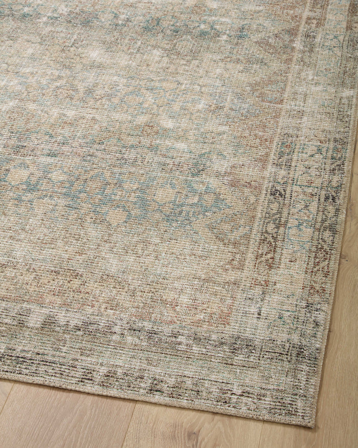 The Rug Corner Angela Rose x Loloi Angela Rose - Aubrey Jade / Natural Area Rug