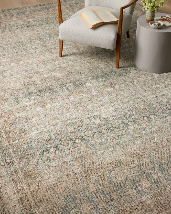 The Rug Corner Angela Rose x Loloi Angela Rose - Aubrey Jade / Natural Area Rug