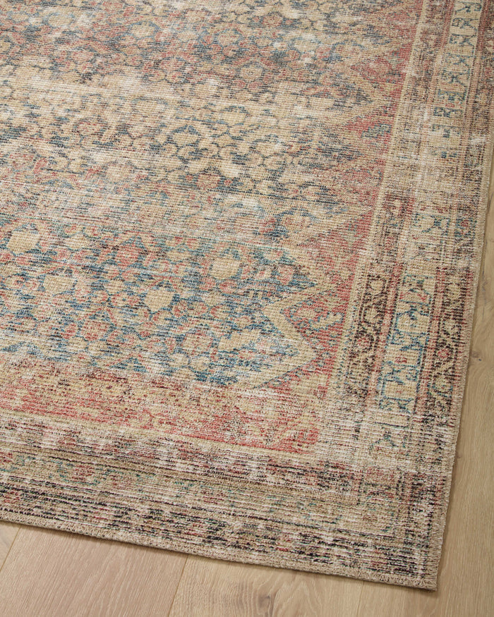 The Rug Corner Angela Rose x Loloi Angela Rose - Aubrey Ocean / Spice Area Rug