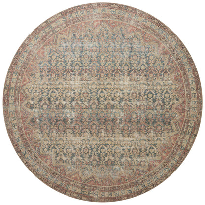 The Rug Corner Angela Rose x Loloi Angela Rose - Aubrey Ocean / Spice Area Rug