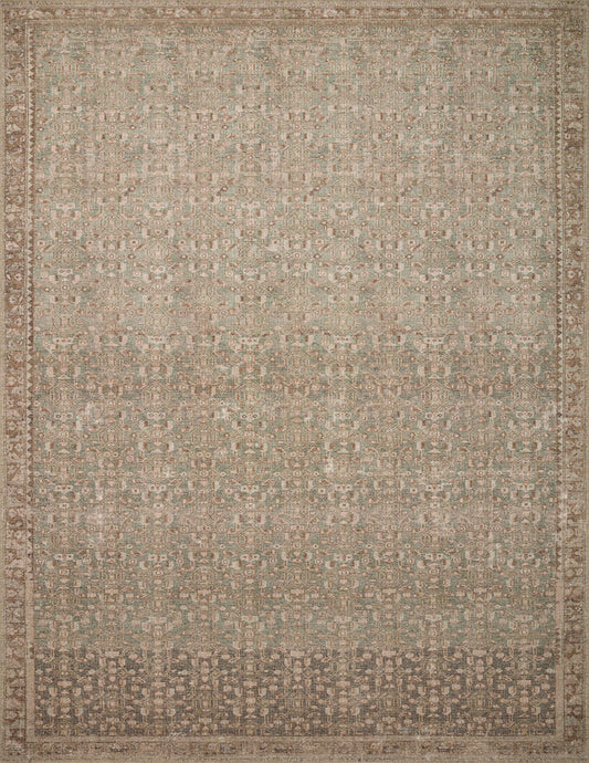 The Rug Corner Angela Rose x Loloi Angela Rose - Aubrey Sage / Bark Area Rug