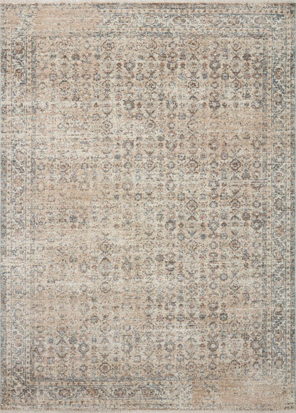 The Rug Corner Angela Rose x Loloi Angela Rose - Blake Beige / Denim Area Rug