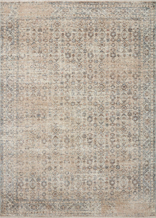 The Rug Corner Angela Rose x Loloi Angela Rose - Blake Beige / Denim Area Rug