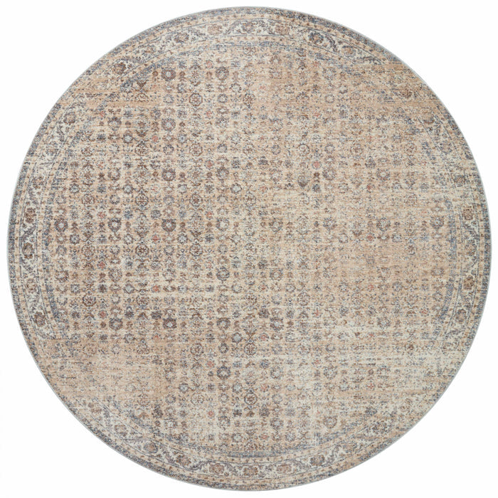 The Rug Corner Angela Rose x Loloi Angela Rose - Blake Beige / Denim Area Rug