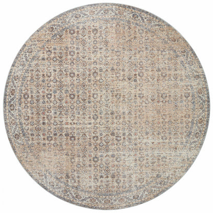 The Rug Corner Angela Rose x Loloi Angela Rose - Blake Beige / Denim Area Rug