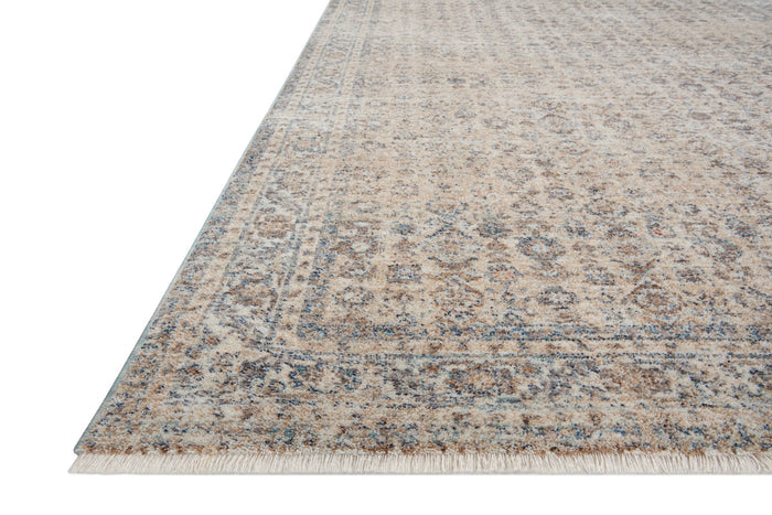 The Rug Corner Angela Rose x Loloi Angela Rose - Blake Beige / Denim Area Rug