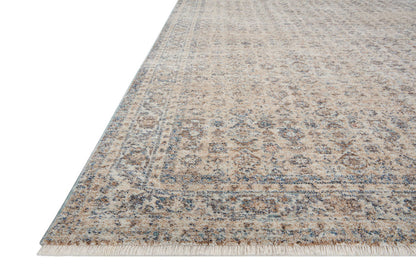 The Rug Corner Angela Rose x Loloi Angela Rose - Blake Beige / Denim Area Rug