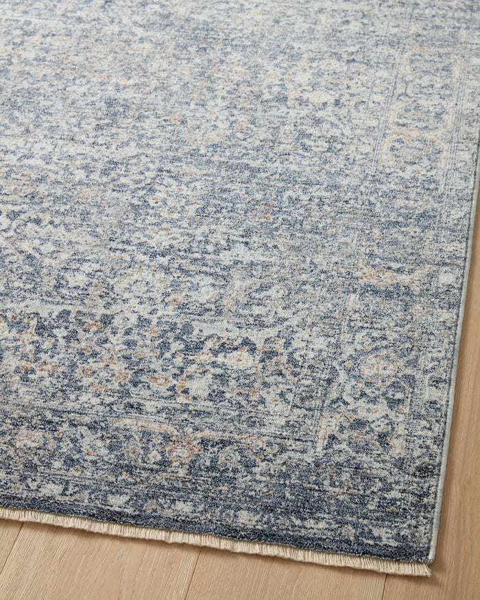 The Rug Corner Angela Rose x Loloi Angela Rose - Blake Denim / Taupe Area Rug