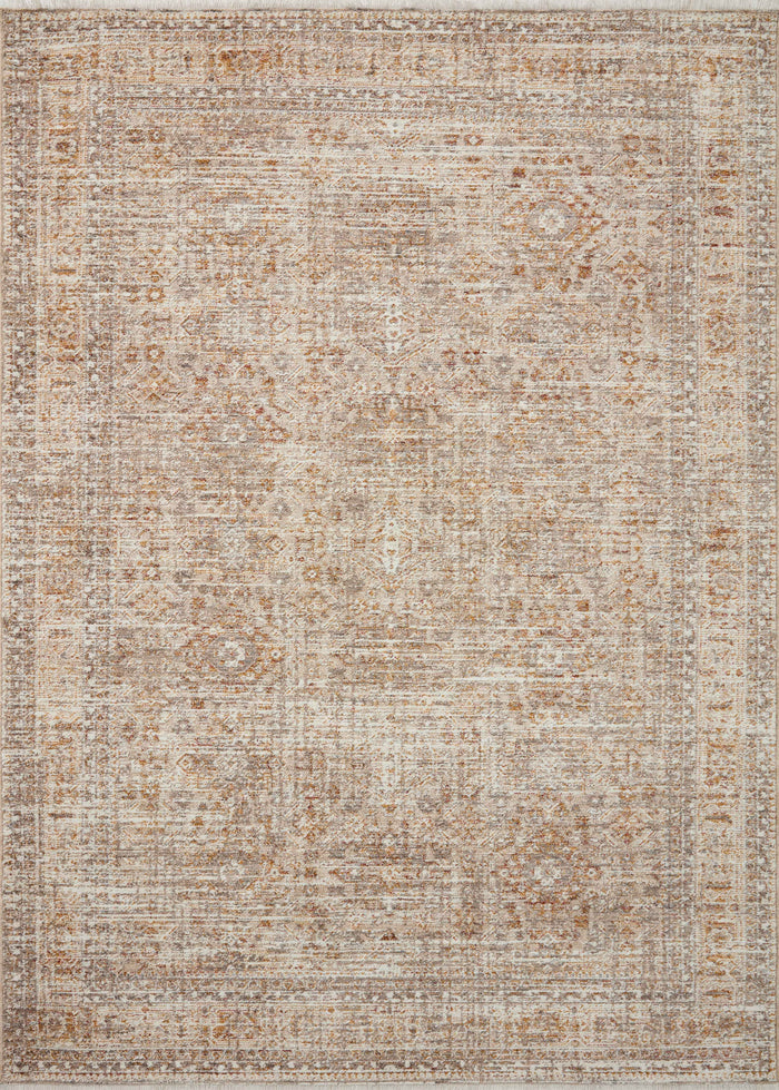 The Rug Corner Angela Rose x Loloi Angela Rose - Blake Oatmeal / Spice Area Rug