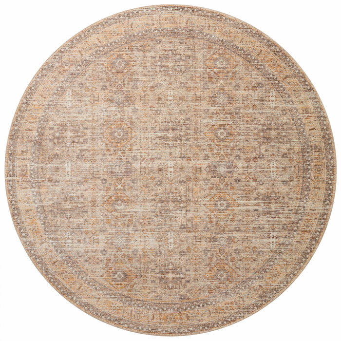 The Rug Corner Angela Rose x Loloi Angela Rose - Blake Oatmeal / Spice Area Rug