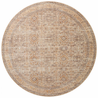 The Rug Corner Angela Rose x Loloi Angela Rose - Blake Oatmeal / Spice Area Rug