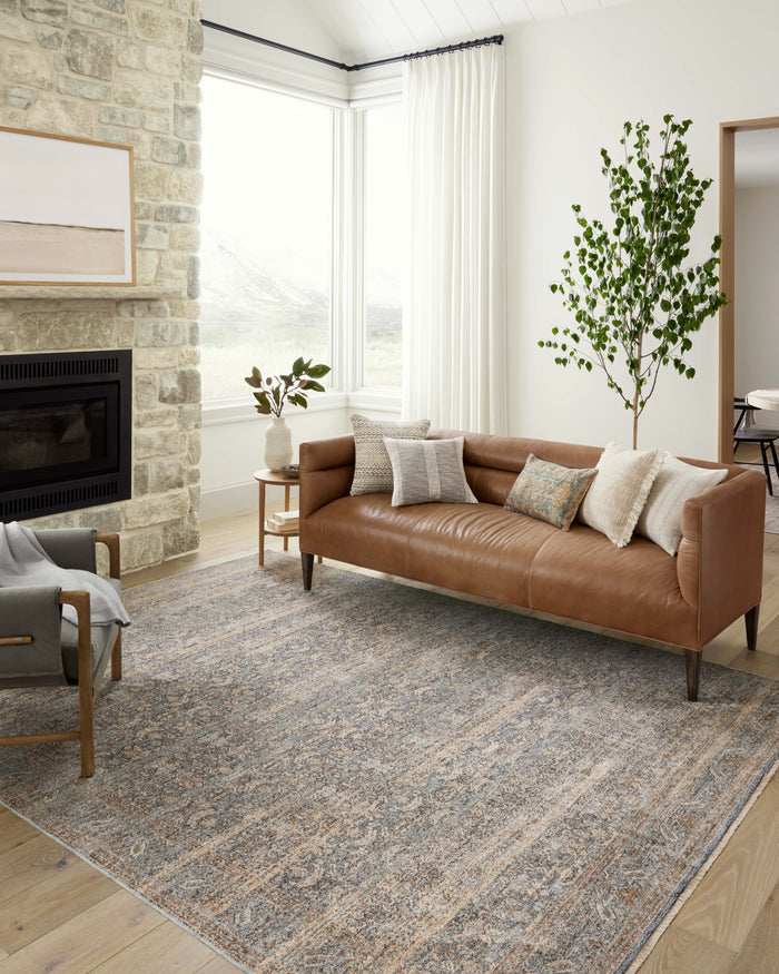 The Rug Corner Angela Rose x Loloi Angela Rose - Blake Ocean / Mocha Area Rug