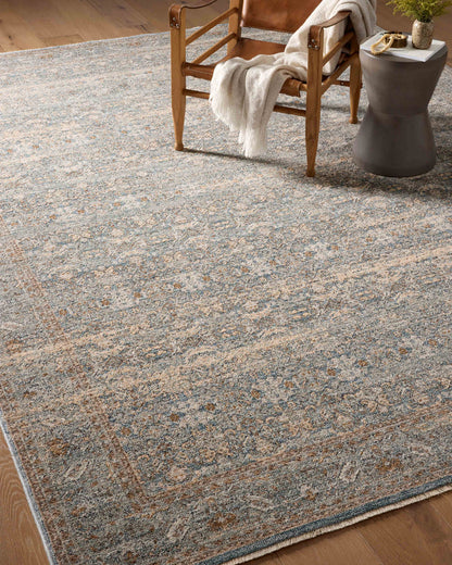 The Rug Corner Angela Rose x Loloi Angela Rose - Blake Ocean / Mocha Area Rug