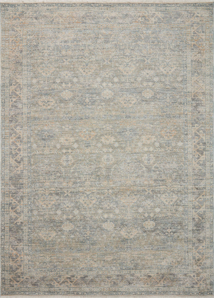 The Rug Corner Angela Rose x Loloi Angela Rose - Blake Sky / Beige Area Rug