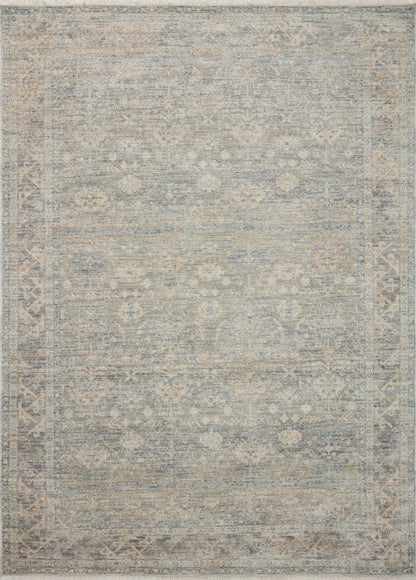 The Rug Corner Angela Rose x Loloi Angela Rose - Blake Sky / Beige Area Rug