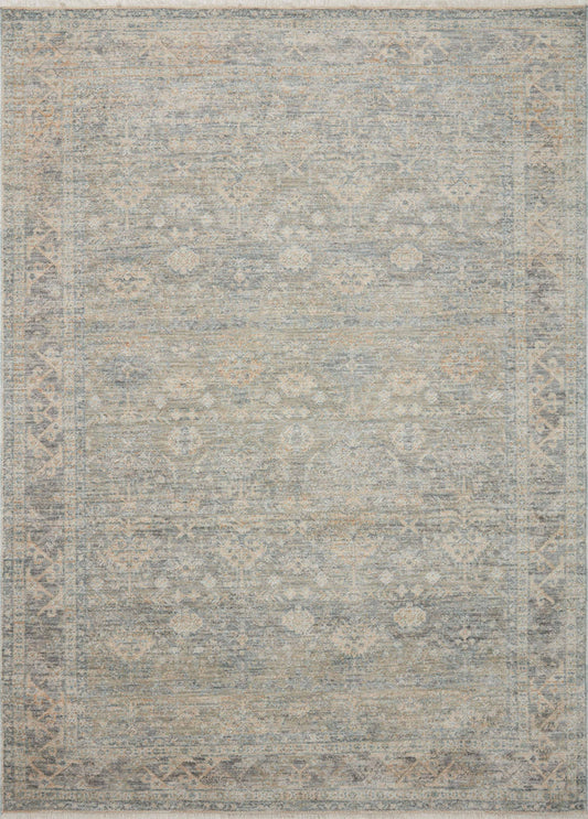 The Rug Corner Angela Rose x Loloi Angela Rose - Blake Sky / Beige Area Rug