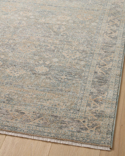 The Rug Corner Angela Rose x Loloi Angela Rose - Blake Sky / Beige Area Rug