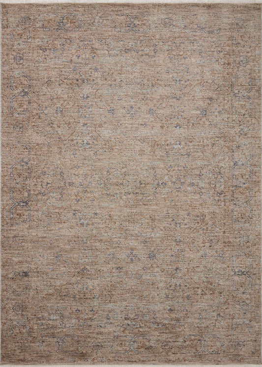 The Rug Corner Angela Rose x Loloi Angela Rose - Blake Taupe / Blue Area Rug