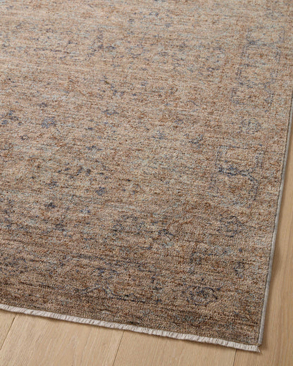 The Rug Corner Angela Rose x Loloi Angela Rose - Blake Taupe / Blue Area Rug
