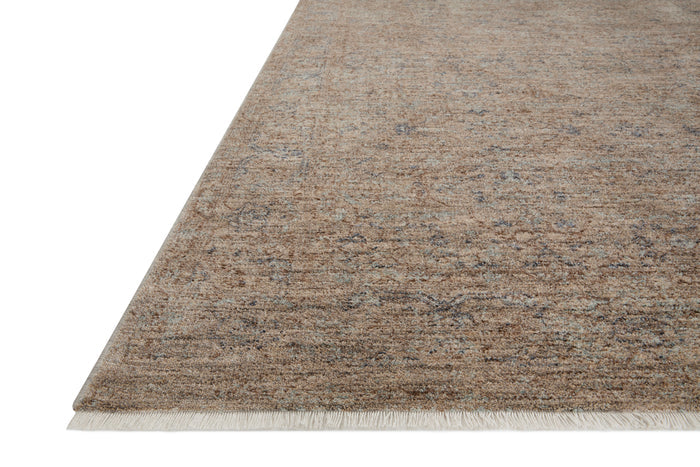 The Rug Corner Angela Rose x Loloi Angela Rose - Blake Taupe / Blue Area Rug
