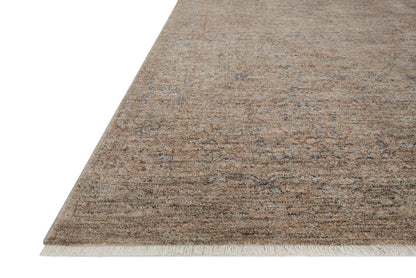 The Rug Corner Angela Rose x Loloi Angela Rose - Blake Taupe / Blue Area Rug