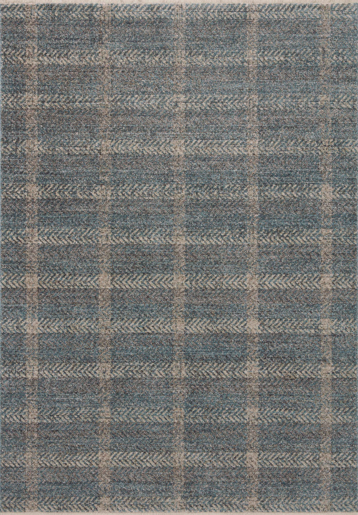 The Rug Corner Angela Rose x Loloi Angela Rose - Ember Blue / Beige Area Rug