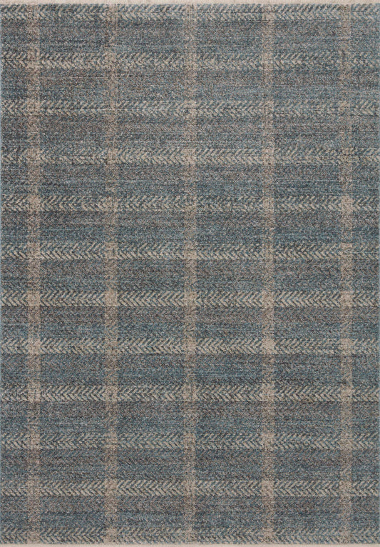 The Rug Corner Angela Rose x Loloi Angela Rose - Ember Blue / Beige Area Rug