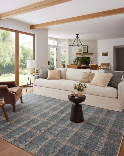 The Rug Corner Angela Rose x Loloi Angela Rose - Ember Blue / Beige Area Rug