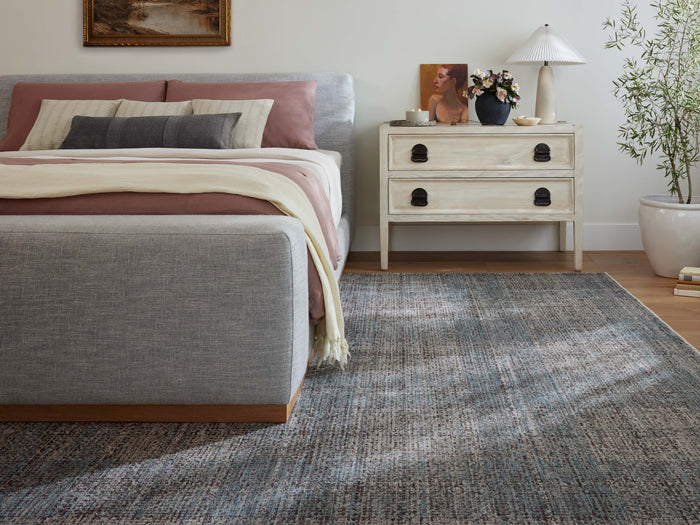 The Rug Corner Angela Rose x Loloi Angela Rose - Ember Denim / Charcoal Area Rug