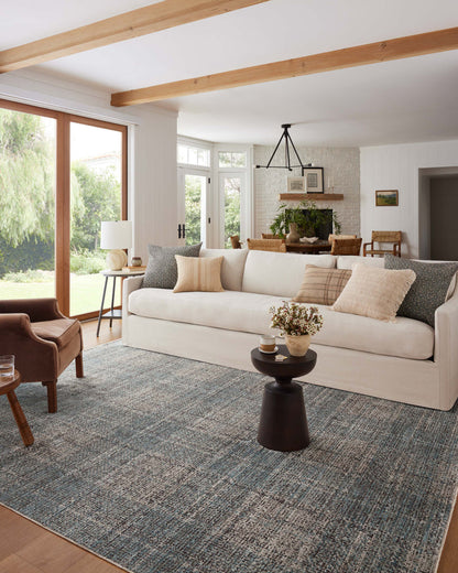 The Rug Corner Angela Rose x Loloi Angela Rose - Ember Denim / Charcoal Area Rug