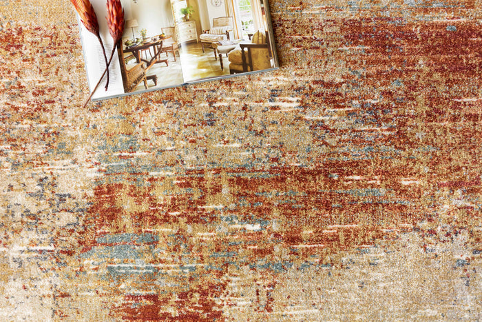 The Rug Corner Loloi Augustus Terracotta