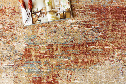 The Rug Corner Loloi Augustus Terracotta