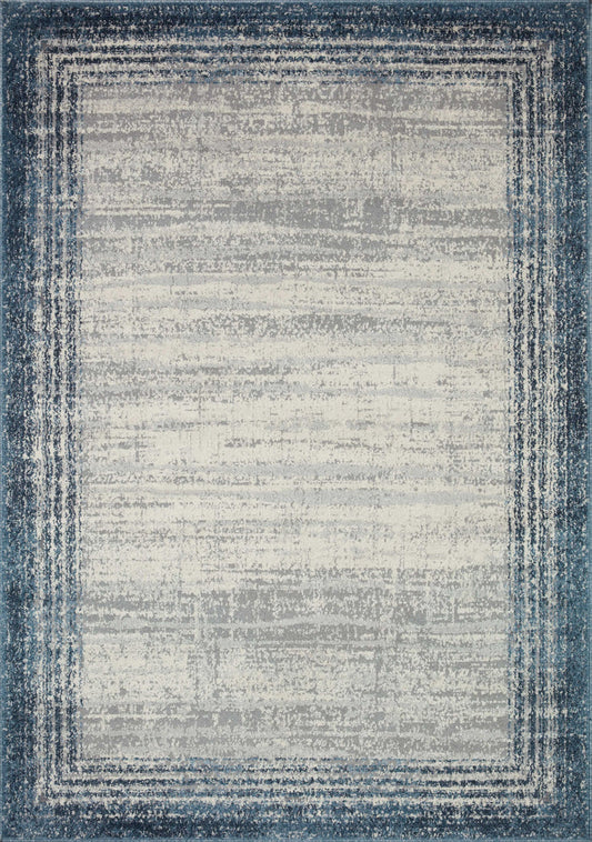 The Rug Corner Loloi II Austen Pebble / Blue
