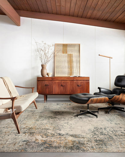 The Rug Corner Loloi Axel Ocean / Beige