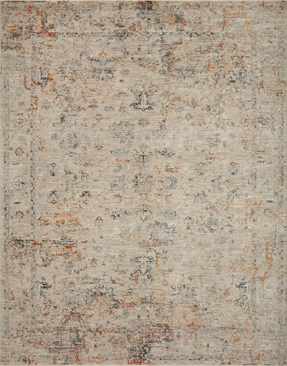 The Rug Corner Loloi Axel Silver / Spice