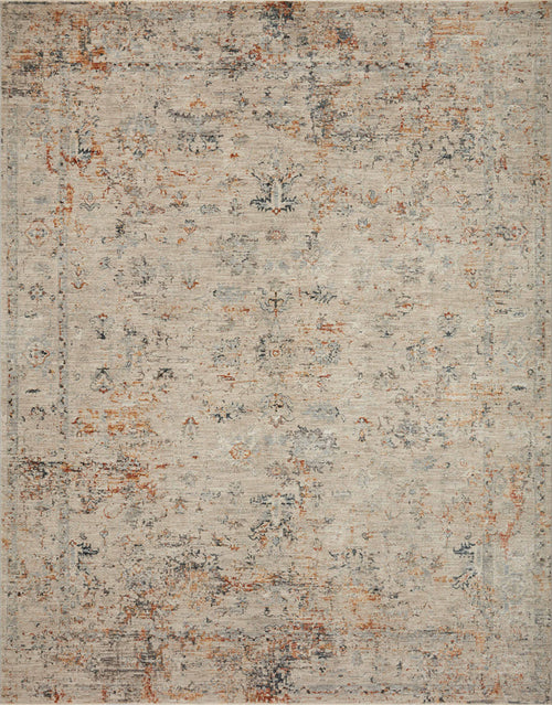 The Rug Corner Loloi Axel Silver / Spice