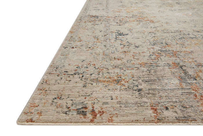 The Rug Corner Loloi Axel Silver / Spice