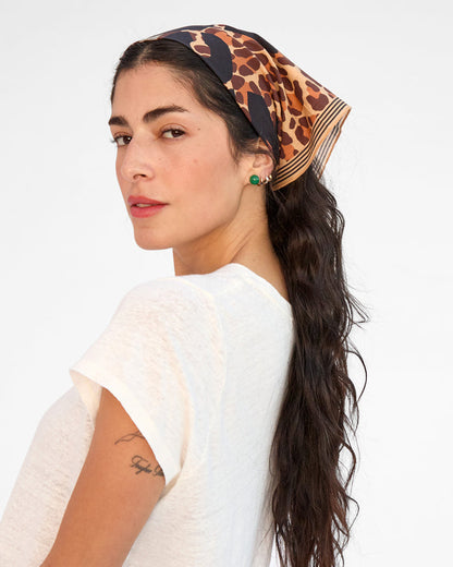 Gia wearing Bandana