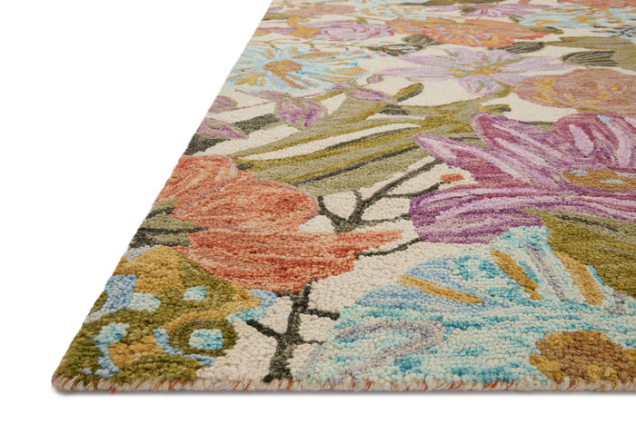 The Rug Corner Loloi Belladonna Ivory / Multi
