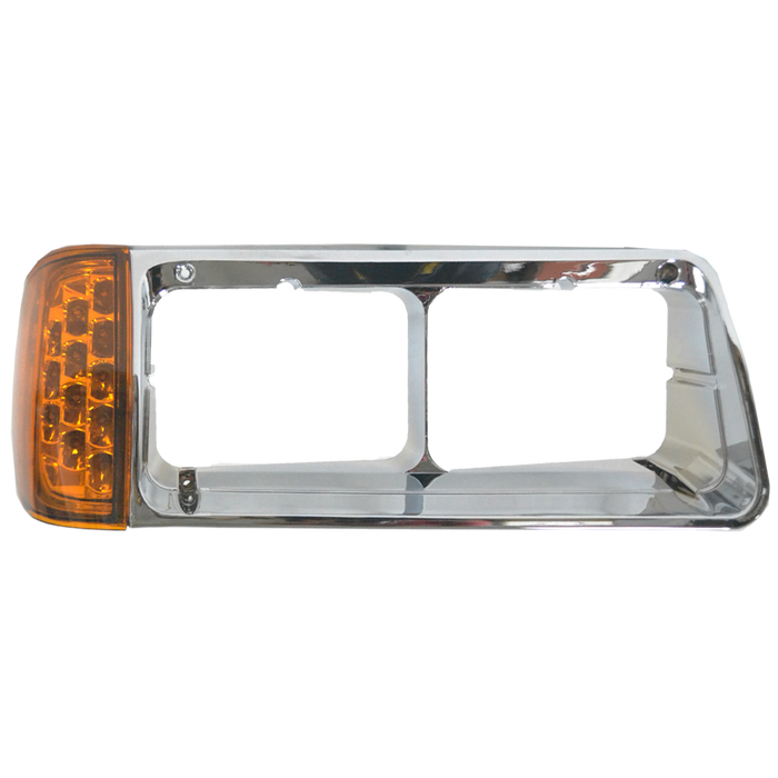 BEZEL W/SIGNAL LAMP CHROME FREIGHTLINER